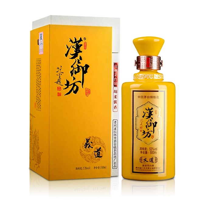 53汉御坊义道500ml白酒