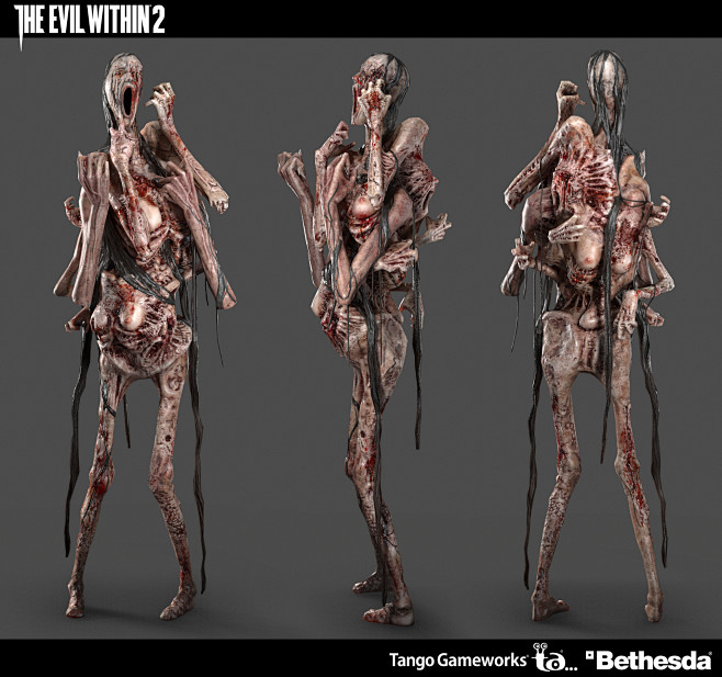 theevilwithin2lamentkazuyamatsumuradesignallmodelingandtexture