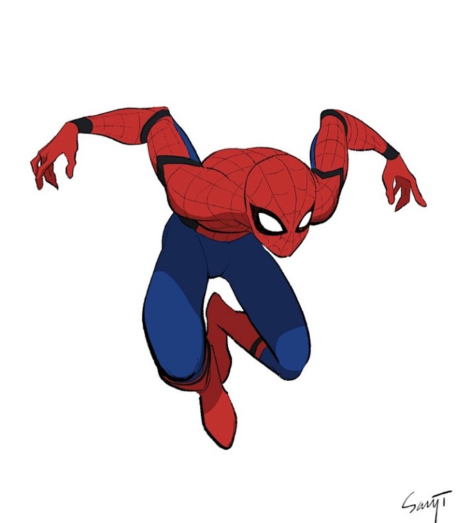 蜘蛛侠英雄归来spidermanhomecomingtomholland授权转载