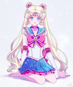 插画萌萌哒美少女