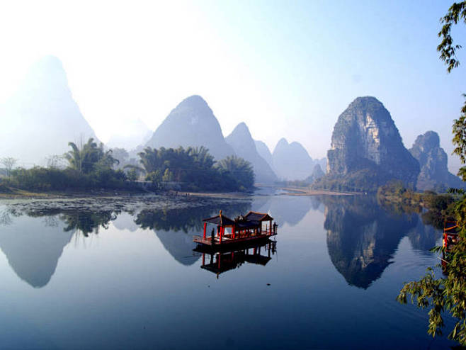 美图欣赏桂林山水甲天下