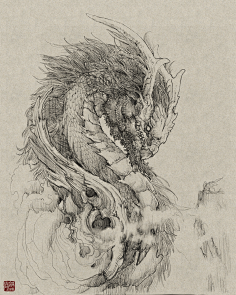 artstation summon(金鳞.中年?