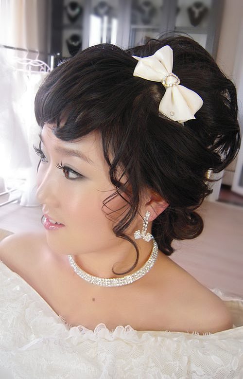 甜美的新娘造型甜美的新娘造型婚纱照欣赏