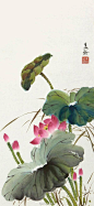 拜国画大师黄君壁,张大千等为师,画兰,画竹,画山水,几达废寝忘食境界