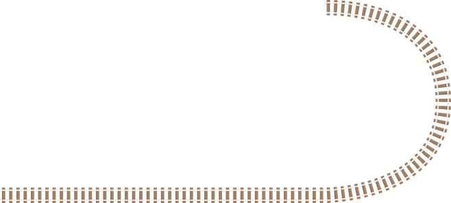 卡通轨道png火车轨