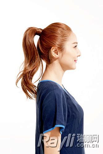 运动发型也要有品位不做健身女疯子运动发型马尾辫