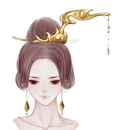 古代发型娜奇迹采集到古风发型采集weibo.