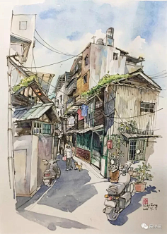 风景速写
