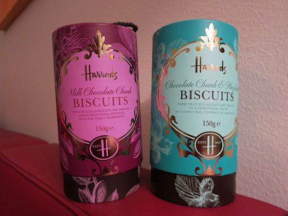 harrods biscuit pack.