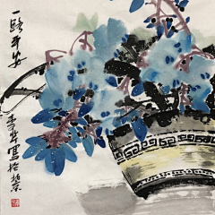 作品收集点个人国画习作书画追逐人-李芹(国家一级美术师等)微及qq号