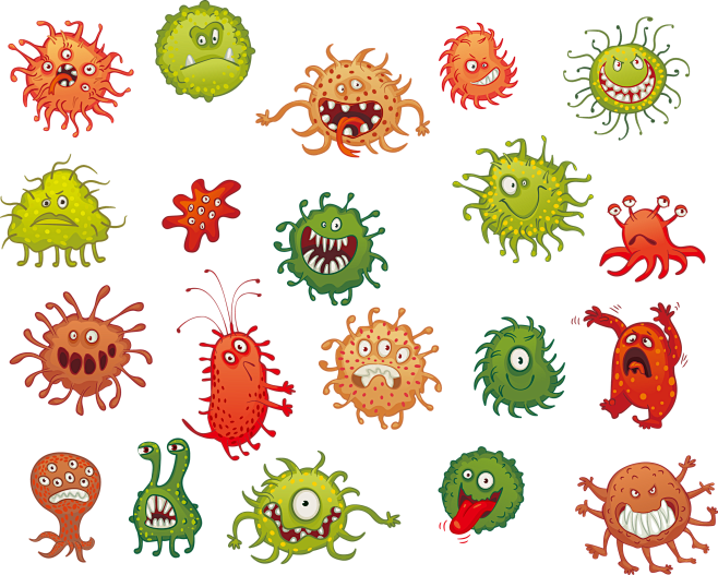 细菌卡通