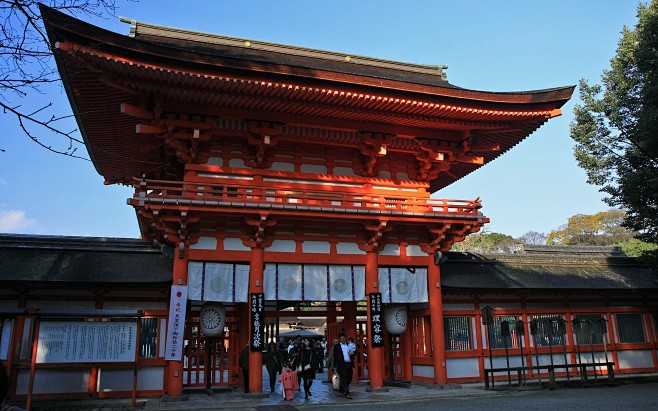 京都贺茂御祖神社下鸭神社的秋色壁纸1920x1200第21张19201200桌面