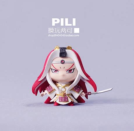 正版尾单散货pili霹雳布袋戏霹雳勇者传银鍠朱武q版公仔淘宝网