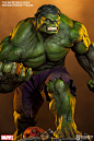 sideshow漫威系列灰浩克pf系列雕像marvelcollectiblesgrayhulk