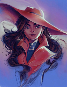 mioree英国插画师欧美风头像