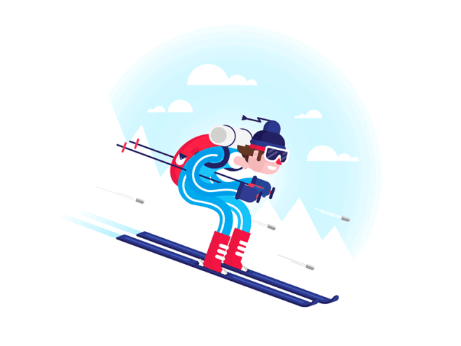 ski scene