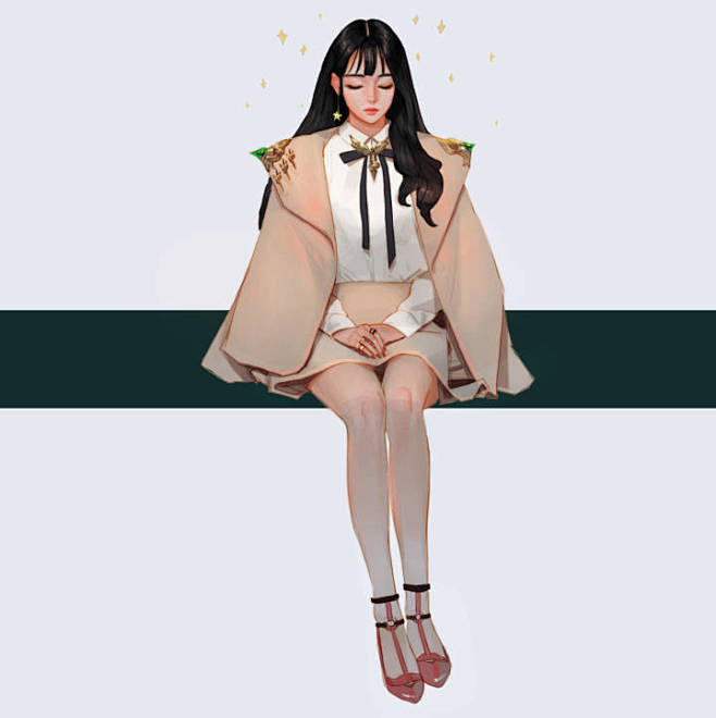 韩国插画