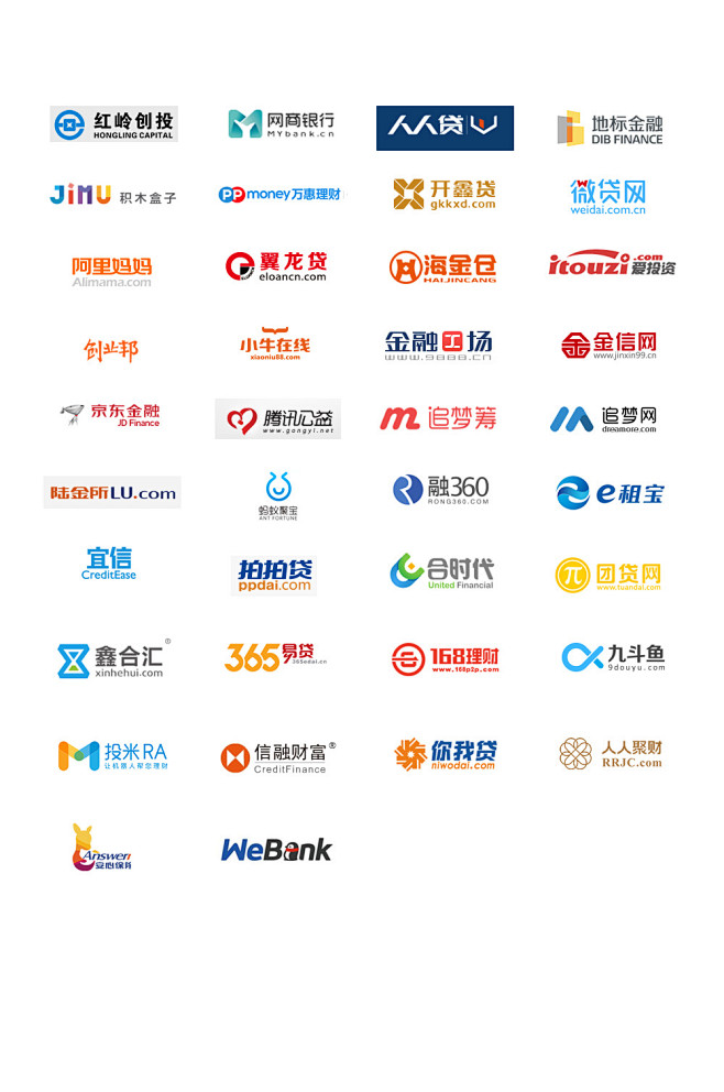 互联网金融公司logo