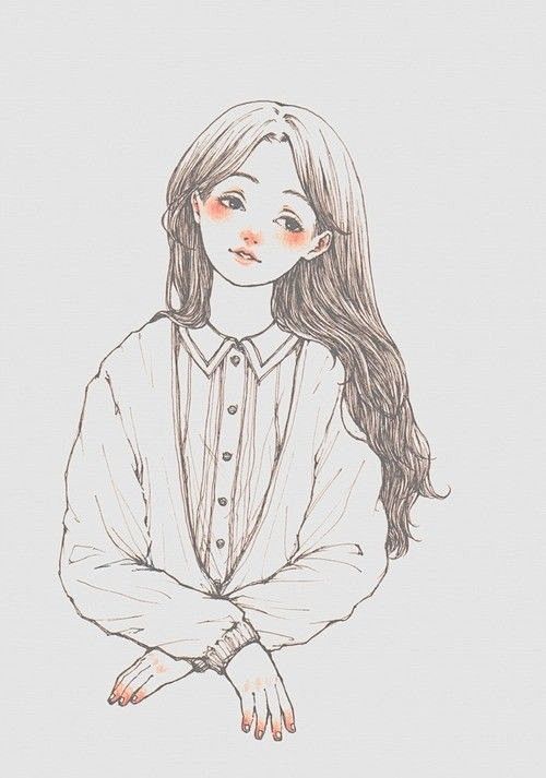 简笔手绘超爱这些有小感觉的插画插画吧百度贴吧