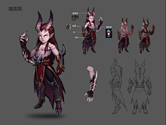 xie : 魔族男 by mr. xie on artstation.