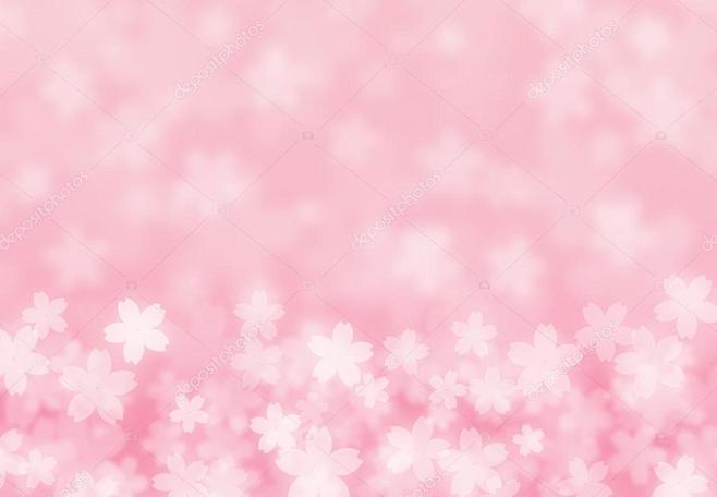 粉色樱花花瓣