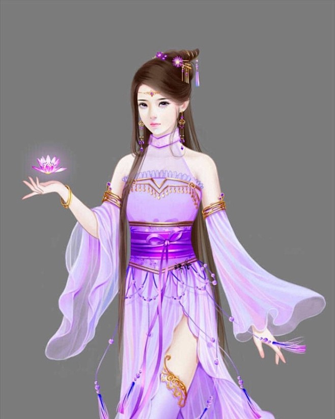 古代手绘美女古代美人