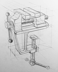 画风结构素描