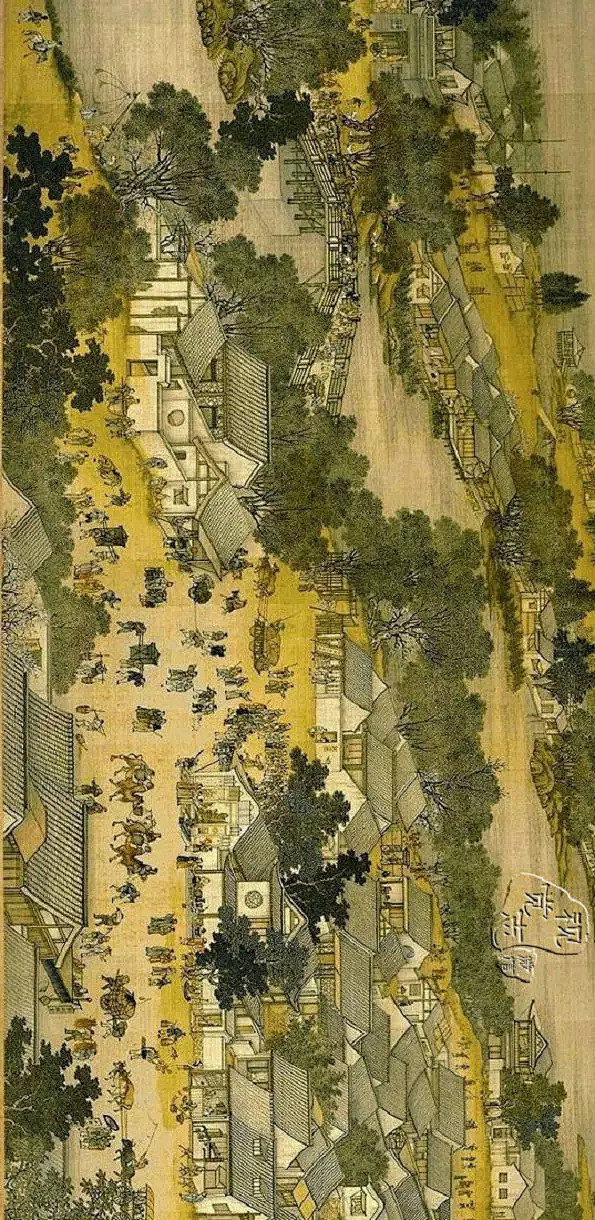 完整版的清明上河图在手机上看太不可思议啦