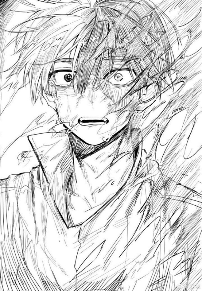 我的英雄学院轰焦冻作者见水印