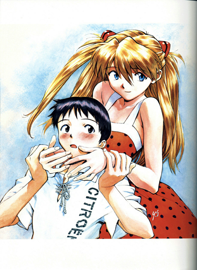 新世纪福音战士eva贞本义行画集dermond