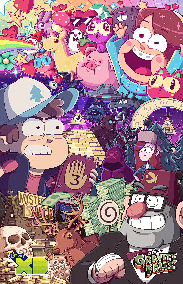 2014comiccongravityfallsposter