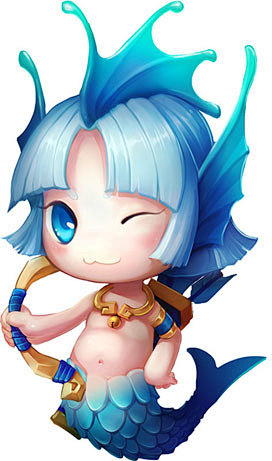 碧海小鲛美人鱼