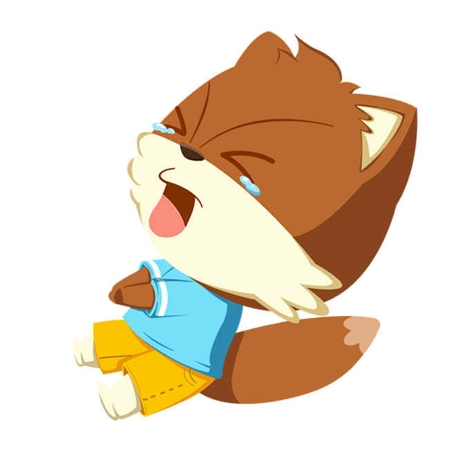 三只松鼠松鼠小酷笑哭