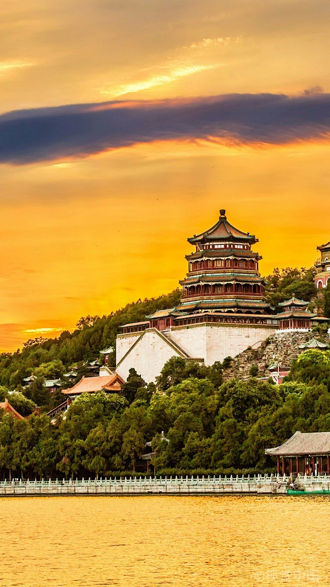 颐和园万春亭昆明湖北京