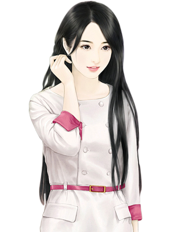 立绘手绘现代女