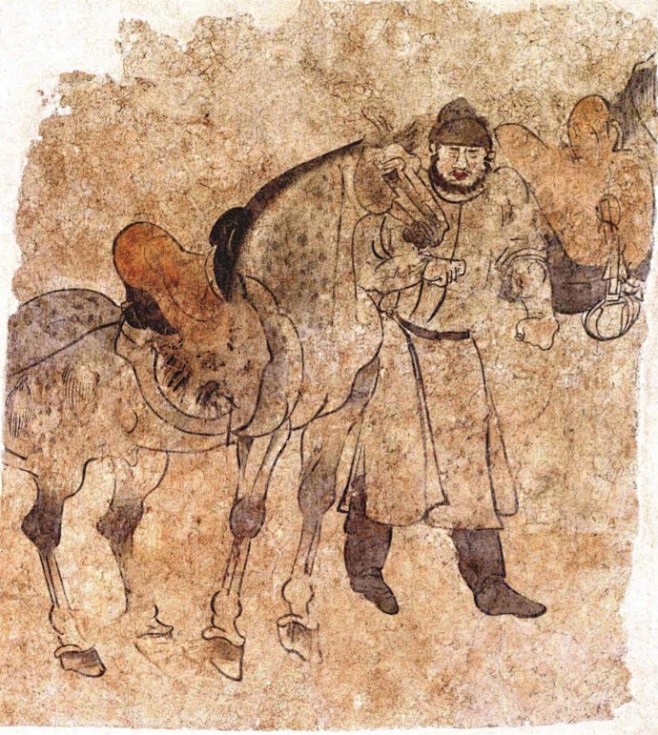 王陵大墓唐安国相王孺人唐氏壁画墓2005年发现于洛南新区翠云路由墓道