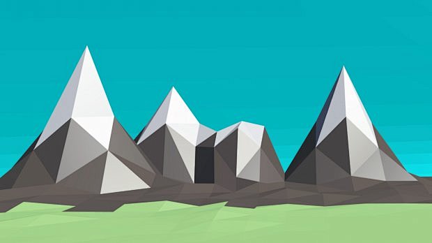 lowpolymountains3dmodelfree