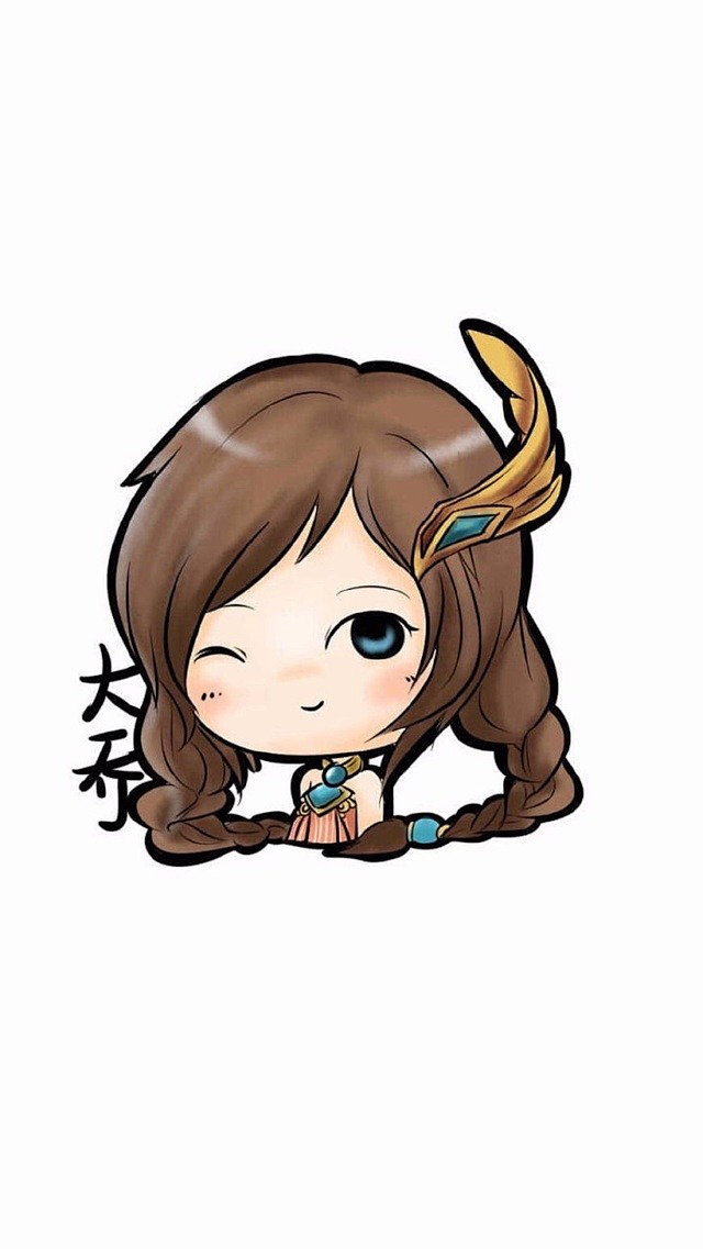 q版王者荣耀英雄卡通头像壁纸