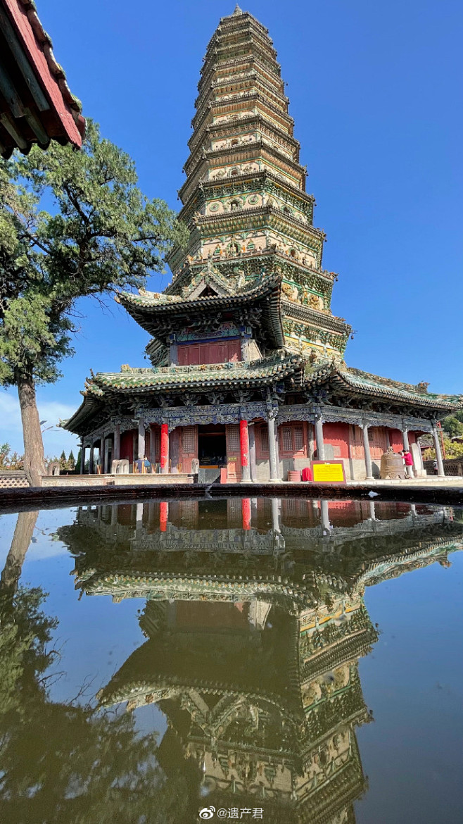 广胜寺明代琉璃塔我国现存最大最完整的古代琉璃塔2临汾洪洞县67