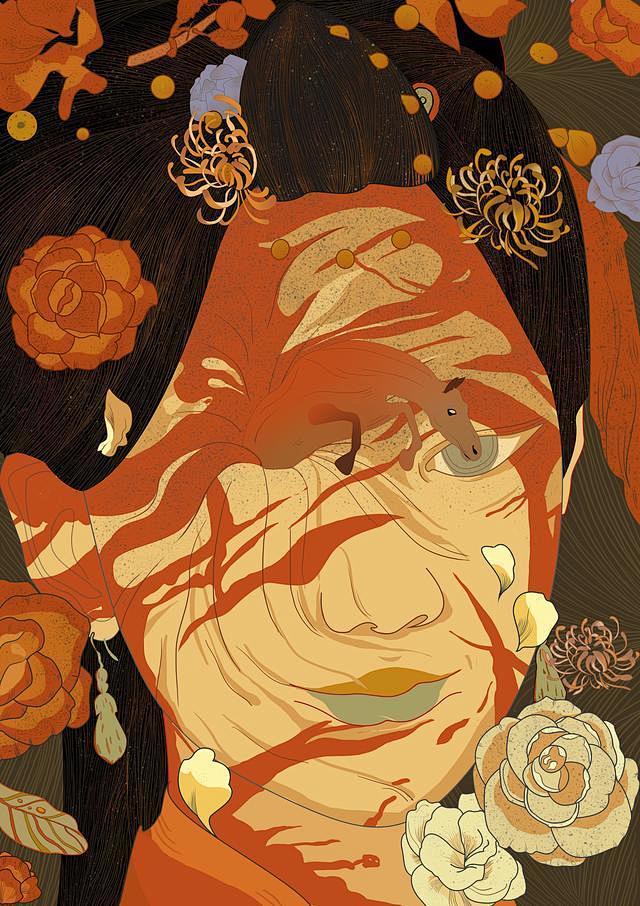 中西合璧福布斯名人榜插画家倪传婧插画作品欣赏