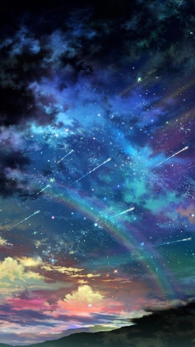 背景天空动漫