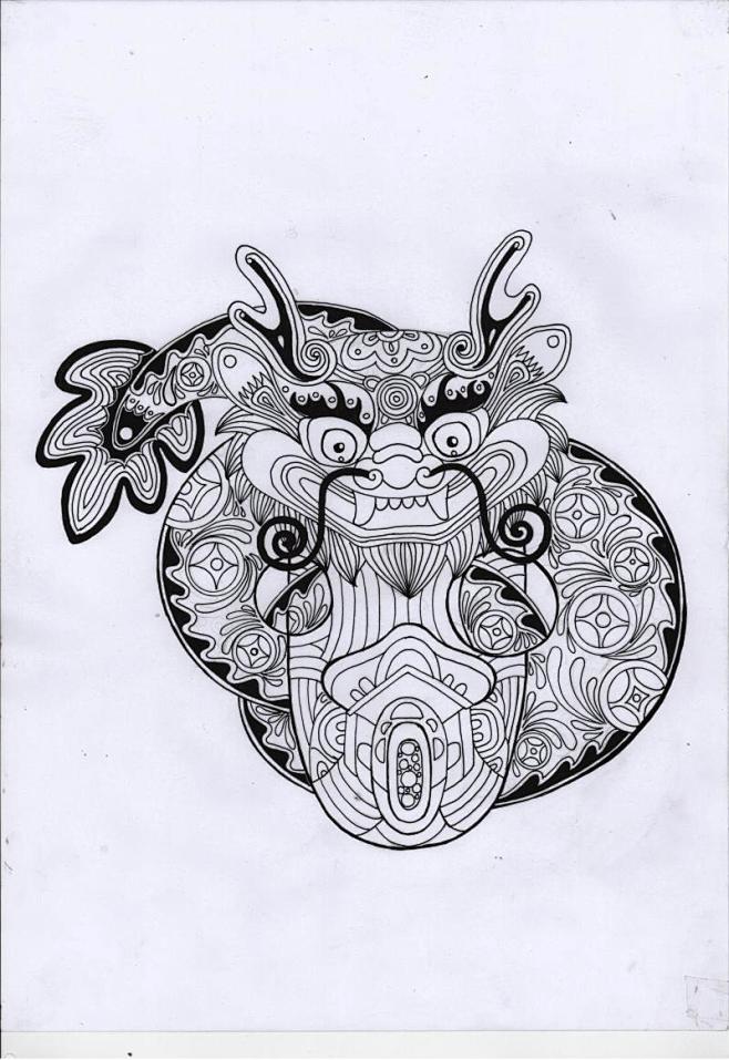 凤翔泥塑12生肖插画手绘原稿征稿视觉中国设计师社区