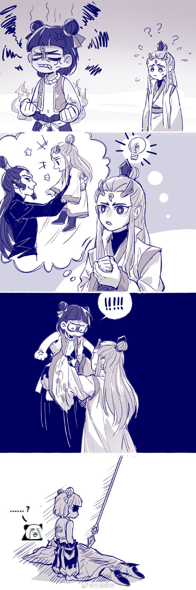 饼渣哄小孩好难哦哪吒之魔童降世67676767