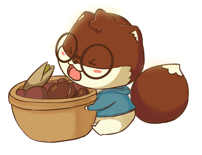 三只松鼠松鼠小贱吃货