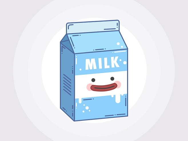 14:10:42牛奶盒插画adan一粒丹砂同采自dribbble