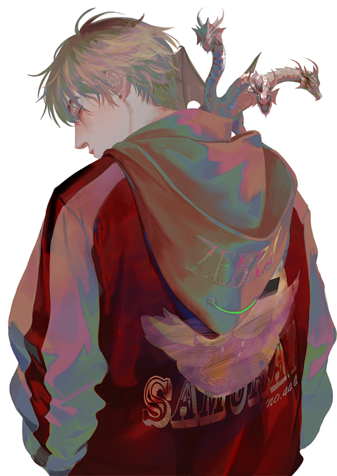 73插画手绘创意少女卡通板绘73