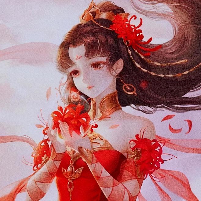 古风头像女动漫唯美高清图片 古风动漫头像.