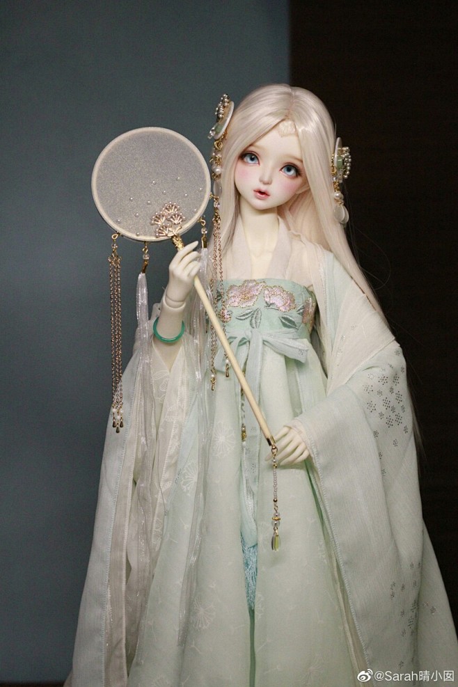 古风美人sd娃娃bjd玩具人偶壁纸萌物