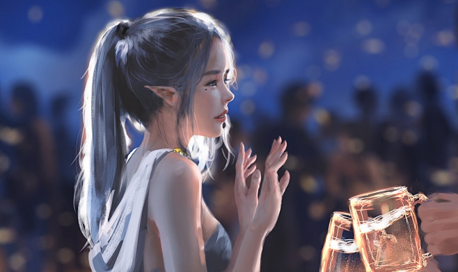 舞会冰公主海琴烟鬼刀4k壁纸