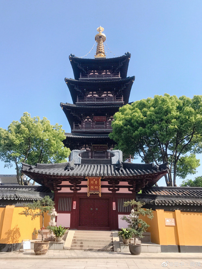 苏州枫桥 | 姑苏城外寒山寺 夜半钟声到客船 #最美家乡大赛##魅力江苏